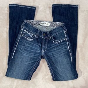 Ariat Dark Wash Mid Rise Jeans 27R